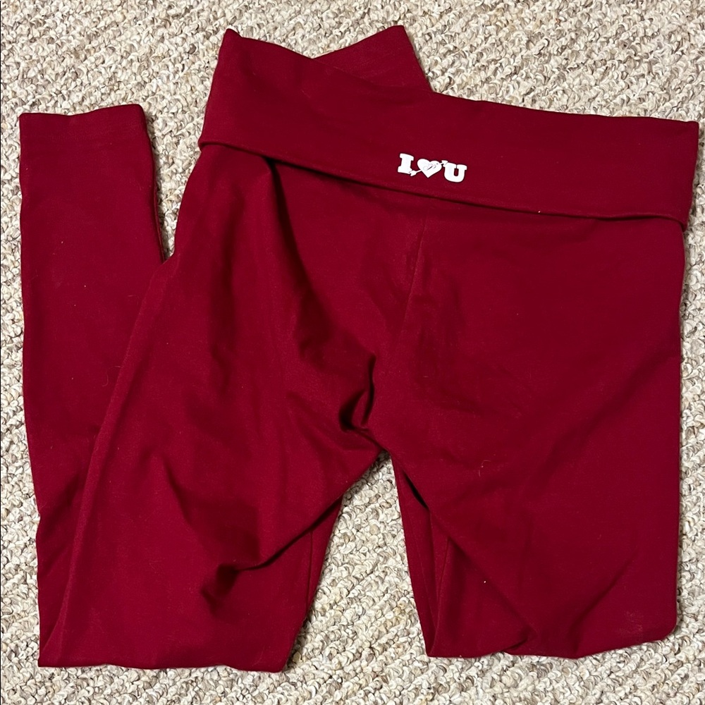 Pink by Victoria’s Secret red leggings